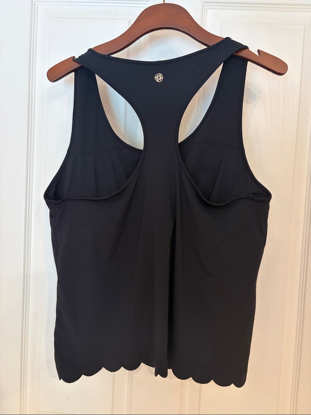 Lilly Pulitzer Claralee Scallop Bra T in Onyx size Women’s XL - Picture 4 of 7